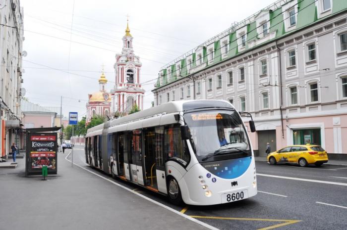 Электробус в Москве